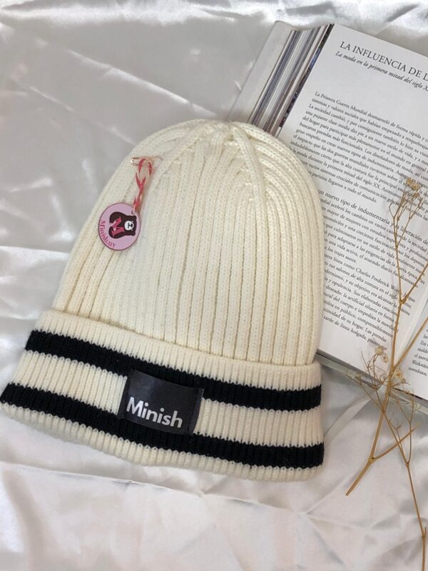 Beanie acanalado